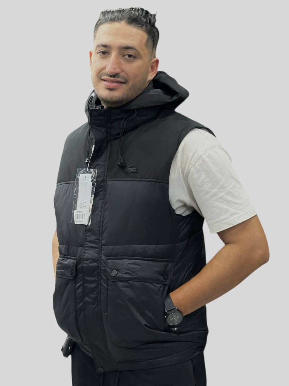 LACOST 2en1 DOUDOUNE ET GILET