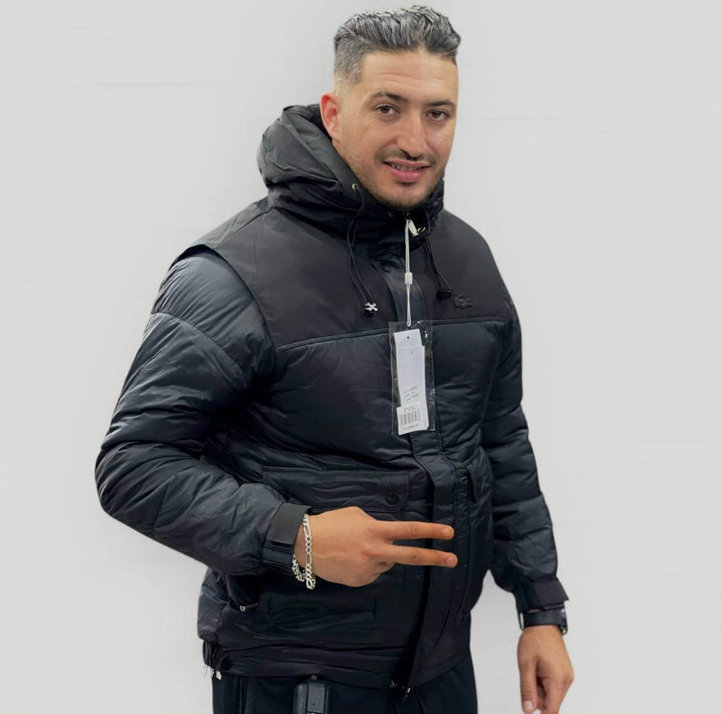 LACOST 2en1 DOUDOUNE ET GILET